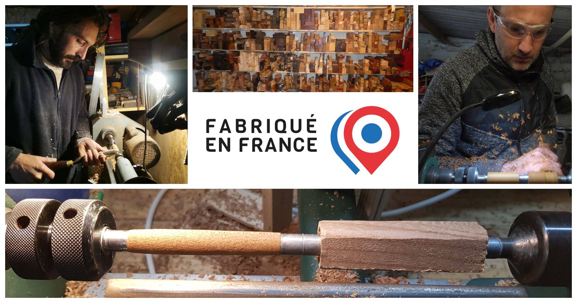 Fabrication de stylos par les artisans de Mon Stylo Français