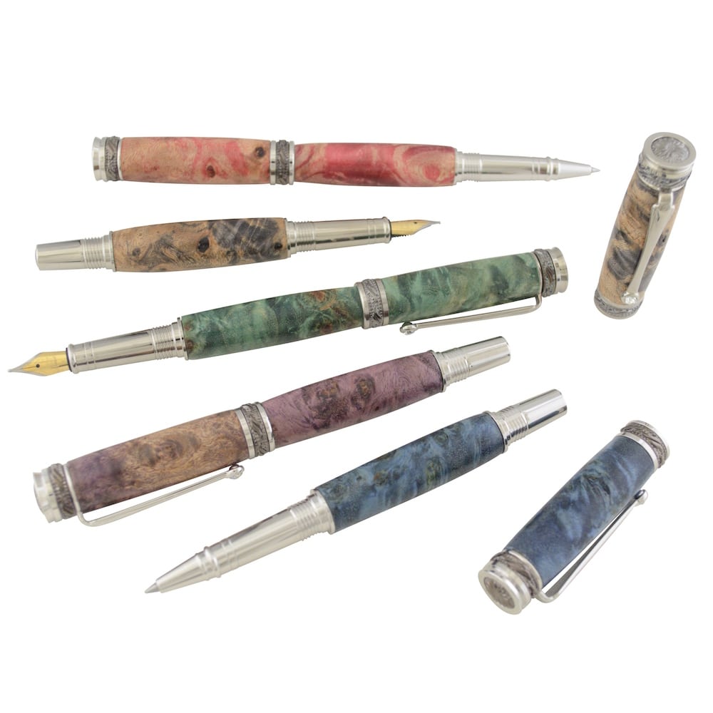 Stylo Bille De Prestige DELTA Pompeï Rouge - Série Limitée - Occasion Très Bon état